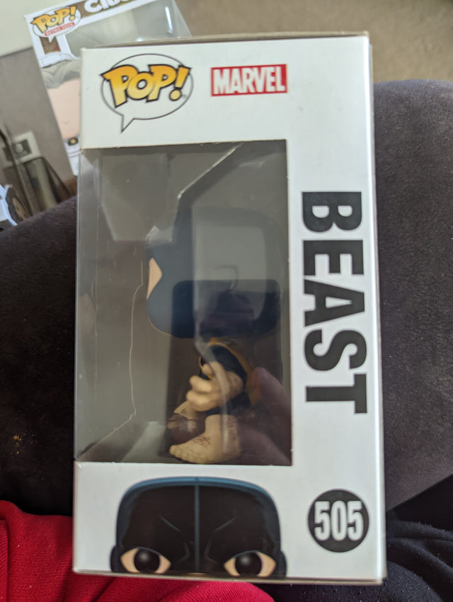 Damaged Box - Funko Pop Marvel 80 Years - Beast #505 (7021340328036)