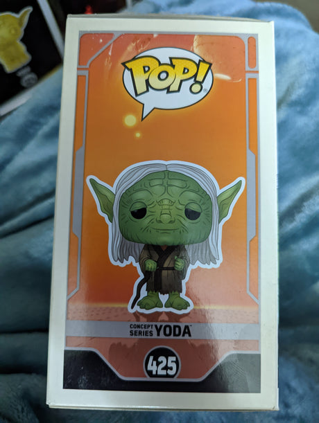 Damaged Box - Funko Pop Star Wars - Concept Series - Alternative Yoda #425 (7022704722020)