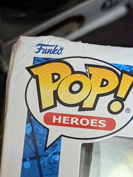 Damaged Box - Funko Pop Heroes - DC Super Heroes - Gingerbread Aquaman #445 (7023321579620)