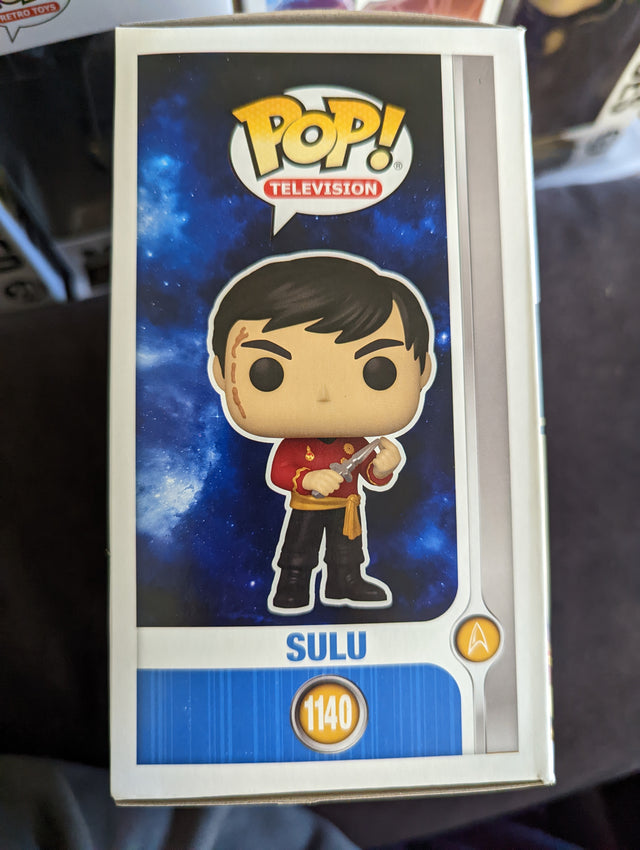 Damaged Box - Funko Pop Television - Star Trek - Sulu #1140 (7025671929956)