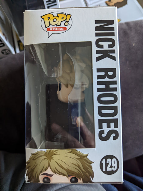 Damaged Box - Funko Pop Rocks - Duran Duran - Nick Rhodes #129 (7025908580452)