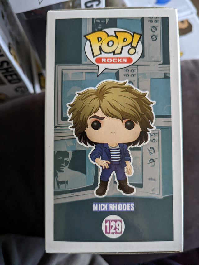 Damaged Box - Funko Pop Rocks - Duran Duran - Nick Rhodes #129 (7025908580452)