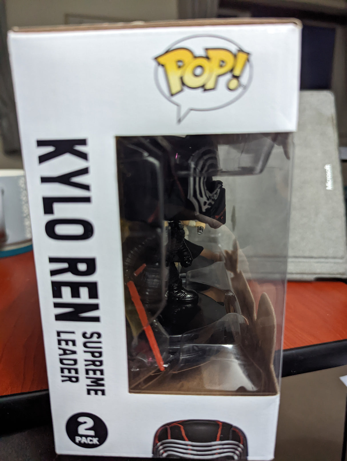 Damaged Box - Funko Pop Star Wars - Kylo Ren (Supreme Leader) and Rey - 2 Pack - Special Edition (7026299994212)