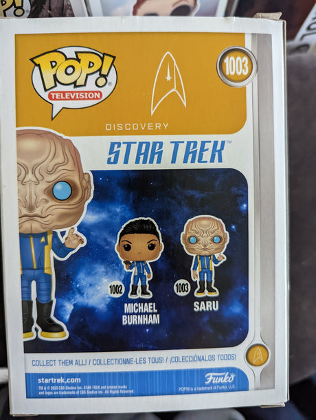 Damaged Box - Funko Pop Television - Star Trek Discovery - Saru #1003 (7031297507428)