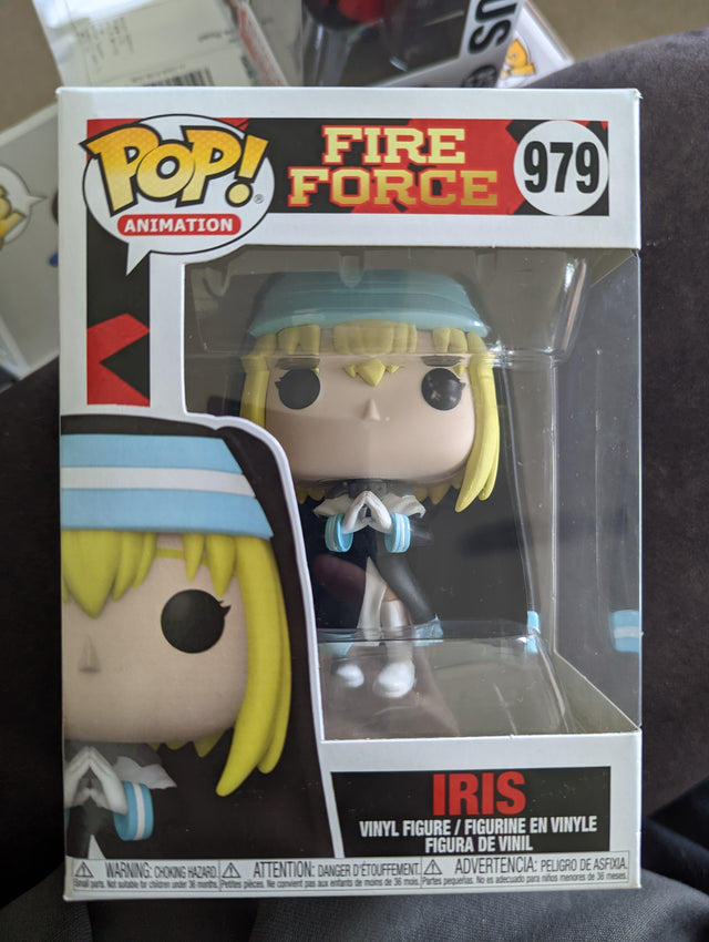 Damaged Box - Funko Pop Animation - Fire Force - Iris - #979 (7039001362532)