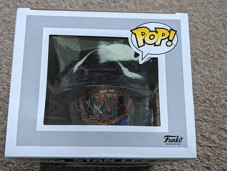 Damaged Box - Funko Pop Marvel - Street Art Collection Deluxe - Stan Lee #63 - Special Edition (7095674994788)