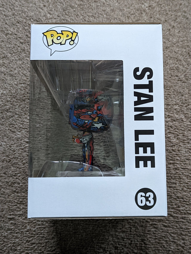 Damaged Box - Funko Pop Marvel - Street Art Collection Deluxe - Stan Lee #63 - Special Edition (7095674994788)