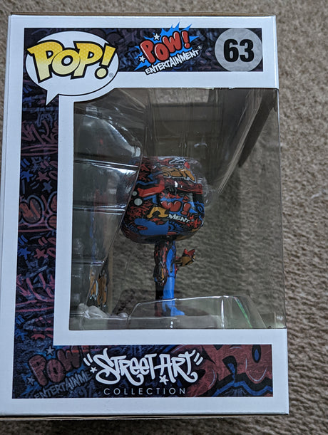 Damaged Box - Funko Pop Marvel - Street Art Collection Deluxe - Stan Lee #63 - Special Edition (7095674994788)