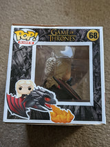 Damaged Box | Funko Pop Rides | Game of Thrones | Daenerys on Fiery Drogon #68 (7101449633892)