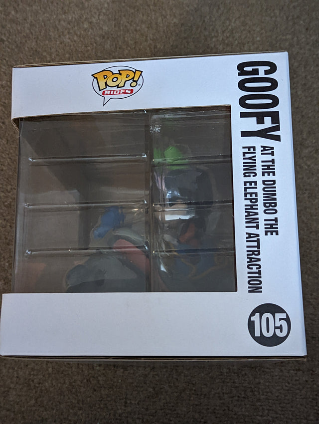 Damaged Box | Funko Pop Rides | Walt Disney World | Goofy with Dumbo #105 (7102498570340)