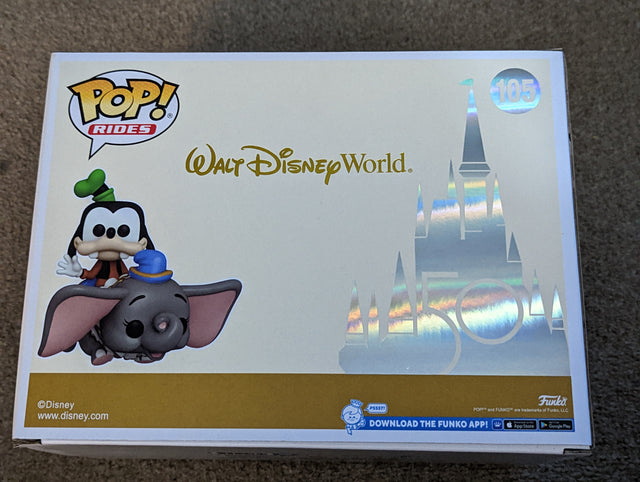 Damaged Box | Funko Pop Rides | Walt Disney World | Goofy with Dumbo #105 (7102498570340)