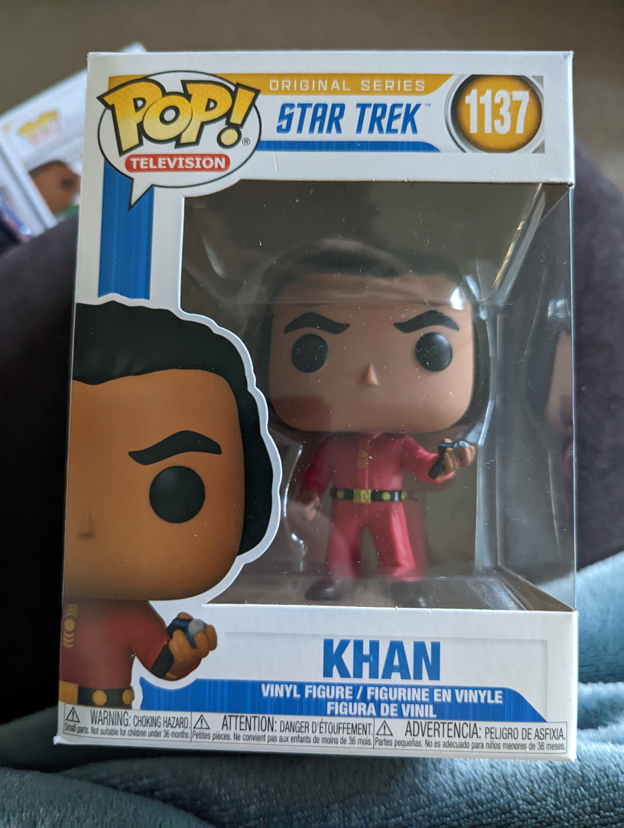 Damaged Box | Funko Pop Television | Star Trek | Khan #1137 (7106721808484)