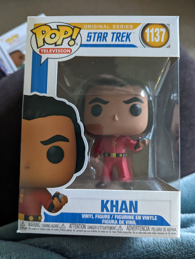 Damaged Box | Funko Pop Television | Star Trek | Khan #1137 (7106721808484)