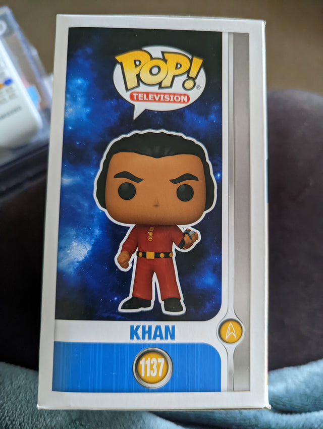 Damaged Box | Funko Pop Television | Star Trek | Khan #1137 (7106721808484)