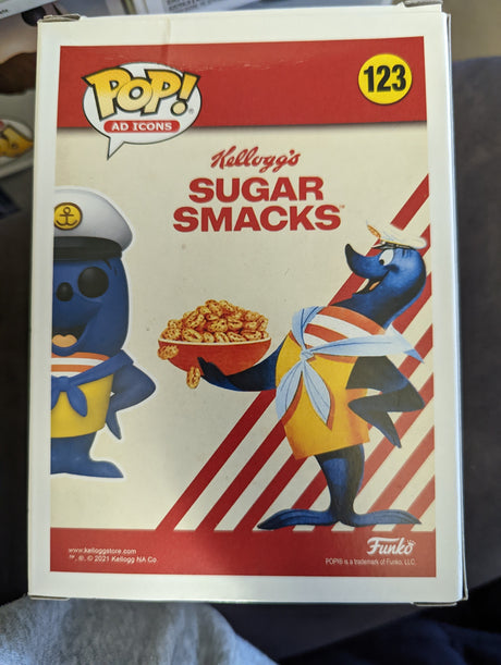 Damaged Box | Funko Pop Ad Icons | Kellogg's Smaxey The Seal #123 (7109729845348)