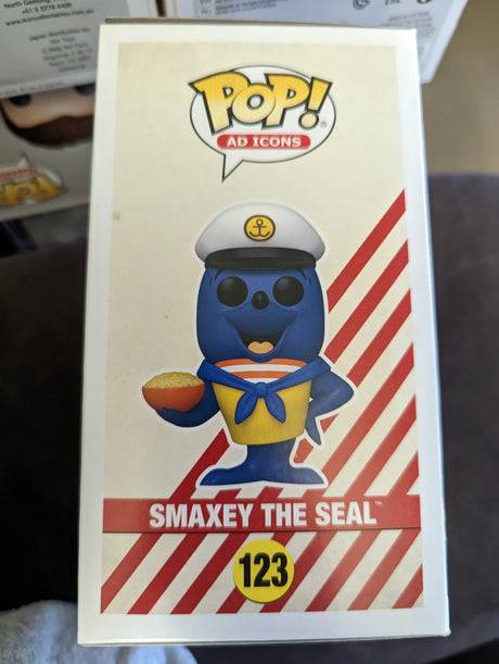 Damaged Box | Funko Pop Ad Icons | Kellogg's Smaxey The Seal #123 (7109729845348)