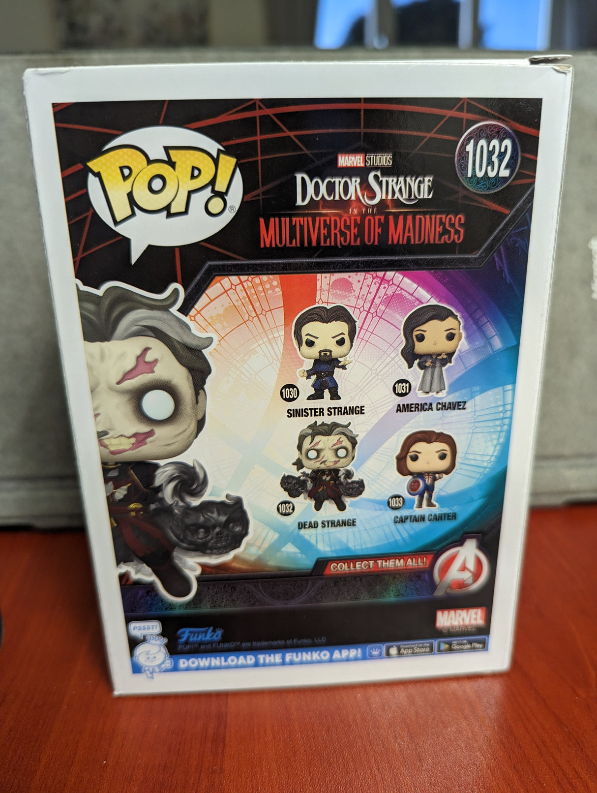 Damaged Box | Funko Marvel | Doctor Strange in the Multiverse of Madness | Dead Strange #1032