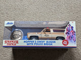 Damaged Box | Stranger Things |Hopper's Chevy Blazer Car with Metal Police Badge