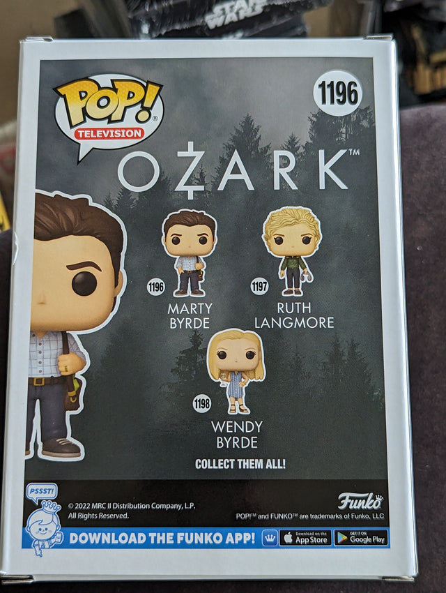 Damaged Box | Funko Pop Television | Ozark | Marty Byrde #1196