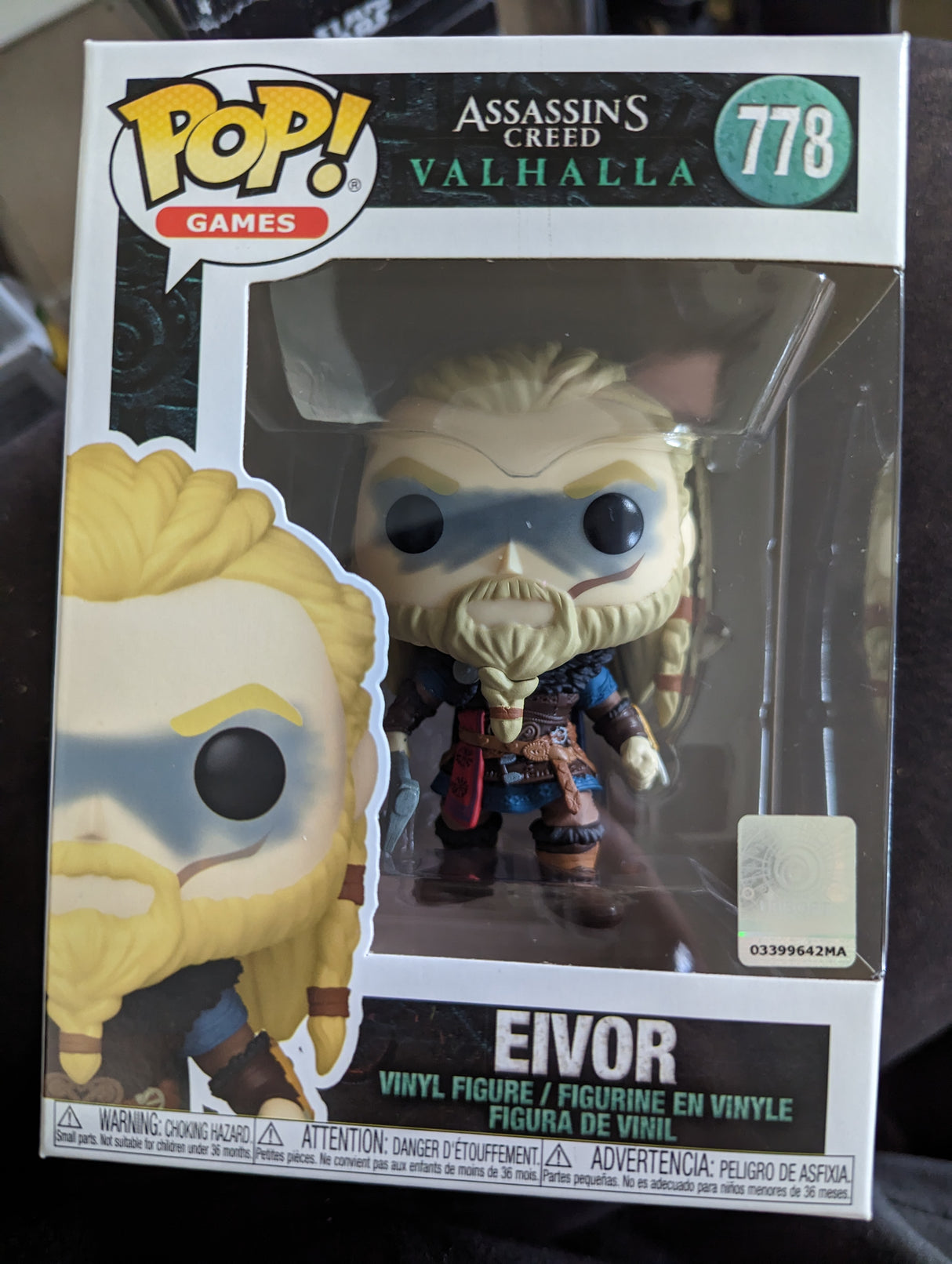 Funko Pop Games | Assassin's Creed Valhalla | Eivor #778 (Misprint)