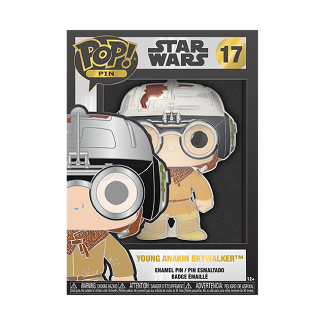 Funko Pop Pins Star Wars - Young Anakin Skywalker - Enamel Pin (6986787225700)