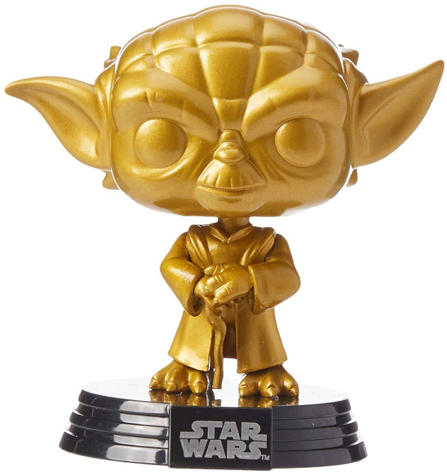 Funko Pop Star Wars - Yoda Dagobah Gold #124 (6554027720804)