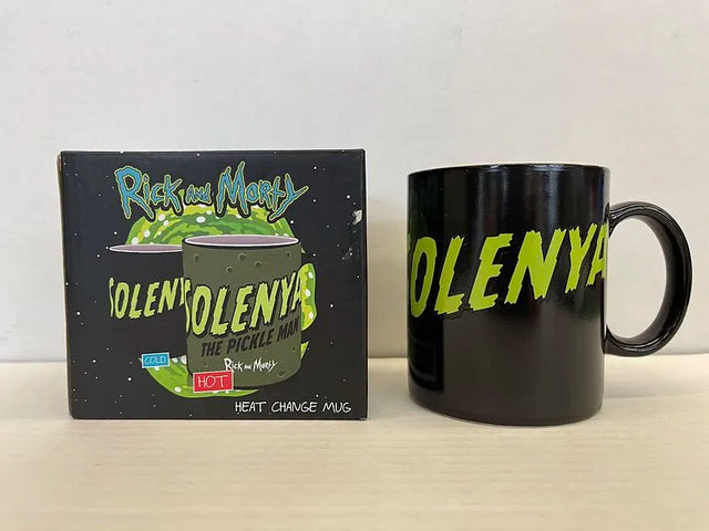 Rick and Morty | Solenya Pickle Rick | Heat Change Mug