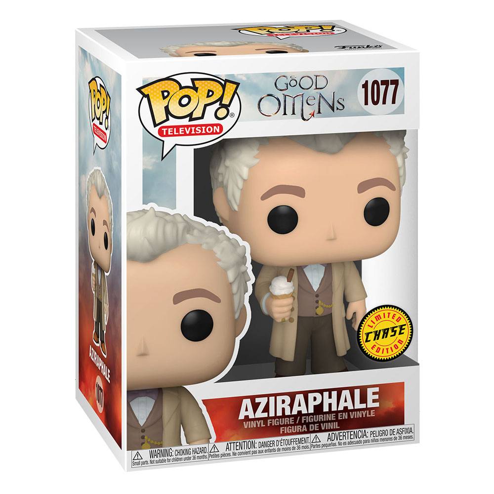 Funko Pop Television - Good Omens - Aziraphale #1077 - Limited Chase Edition (6630013829220)