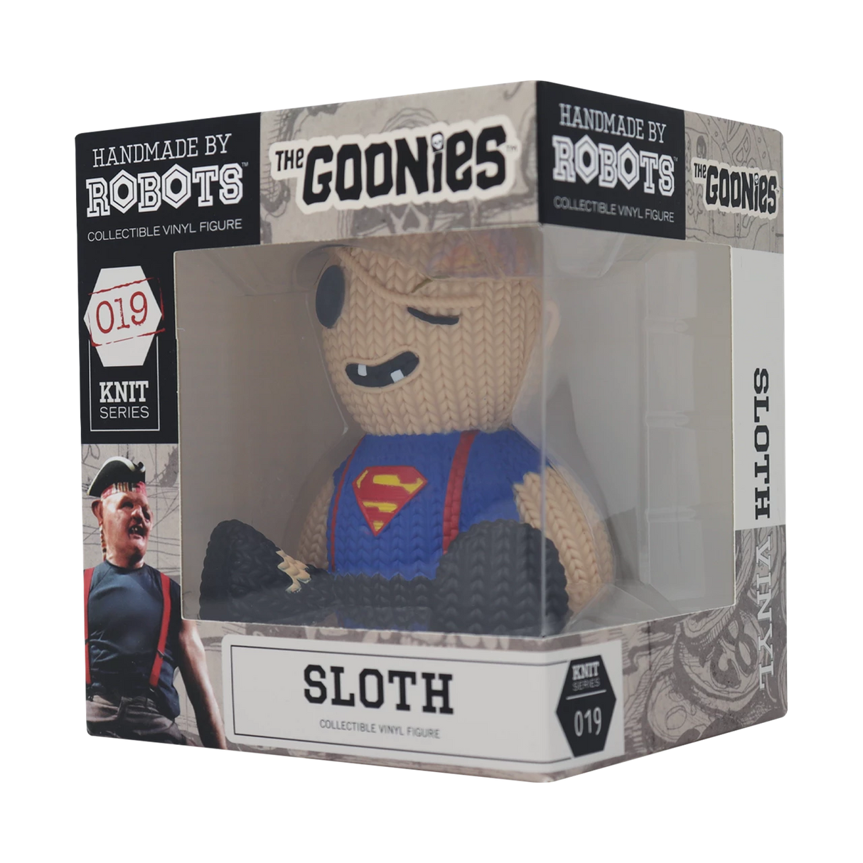 Handmade by Robots | Goonies | Sloth Vinyl Figure | Knit Series #019