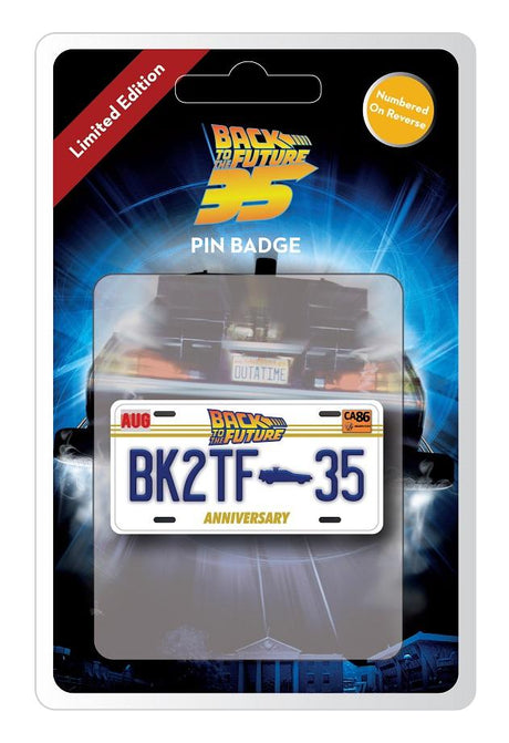 Back to the Future Limited Edition Pin Badge (4908743000164)