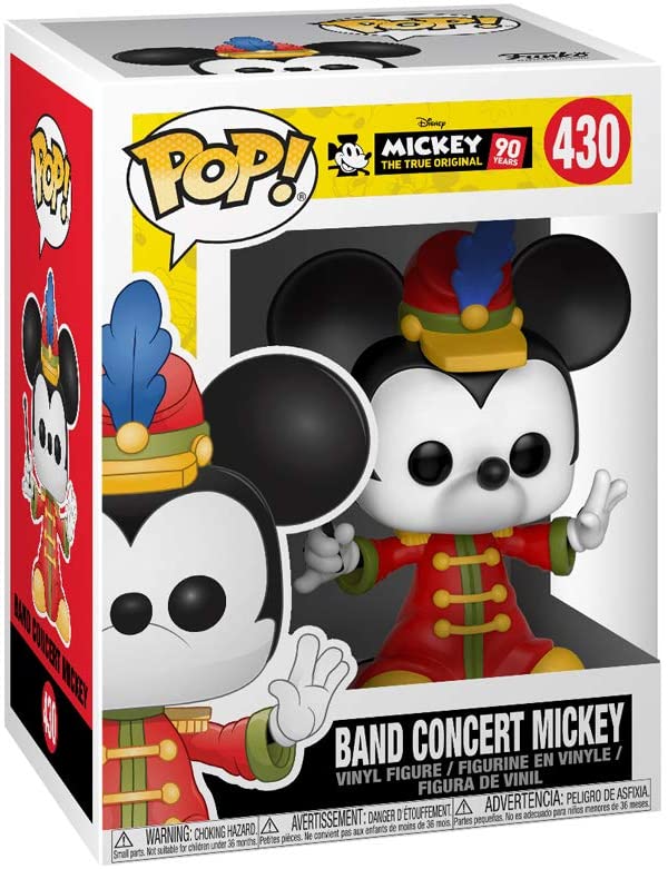 Funko Pop - Disney Mickey 90 Years - Mickey Mouse Band Concert Mickey #430 (6592008454244)