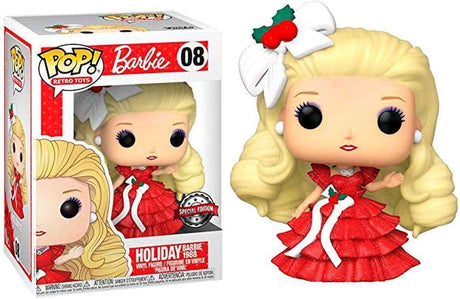 Funko Pop Retro Toys  - Holiday Barbie 1988 - Special Edition #08 (6864041541732)