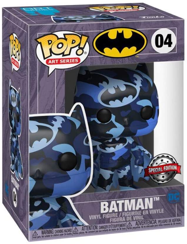 Funko Pop Art Series - Batman - Batman with Stack Pop Protector #04 (6566873956452)