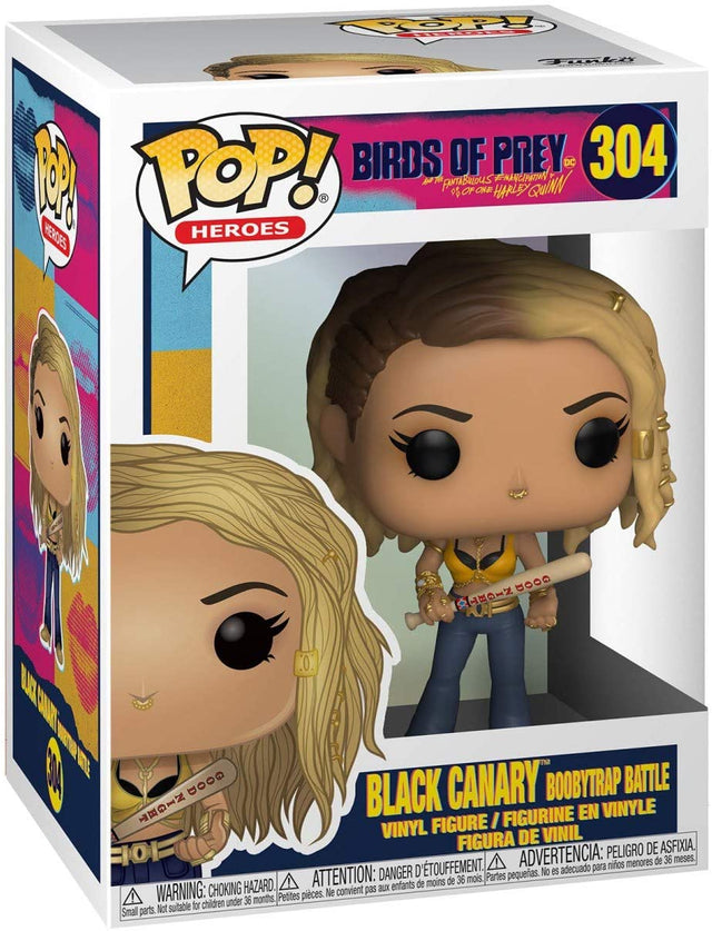 Funko Pop Heroes - Birds of Prey - Black Canary (Boobytrap Battle) #304 (6833884168292)