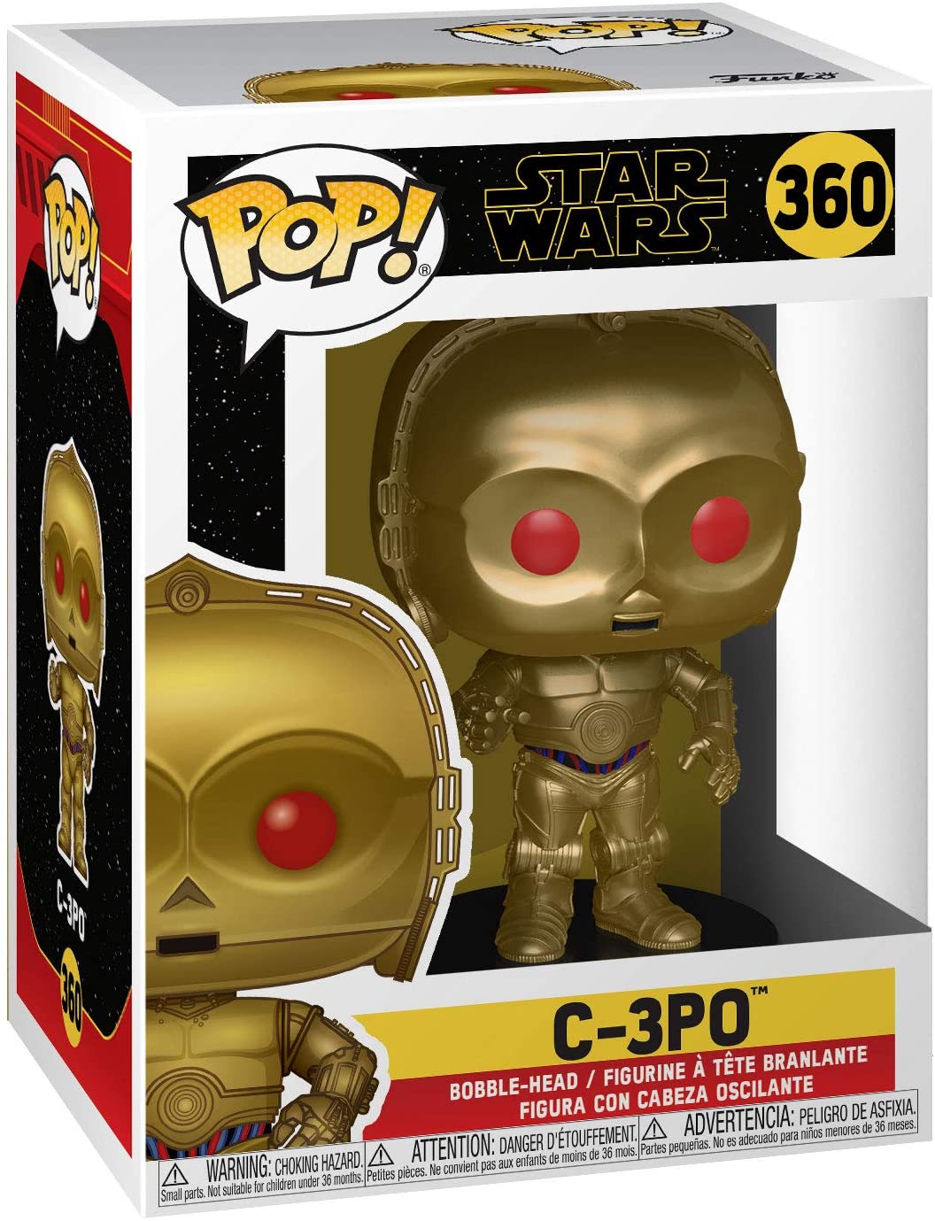 Funko Pop Star Wars - The Rise of Skywalker - C-3PO #360 (6544454189156)