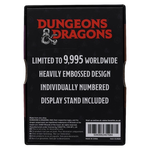 Dungeon Masters Guide Ingot: Dungeons & Dragons Collectible - Limited Edition (6876208726116)