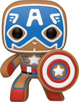 Funko Pop Marvel - Gingerbread Captain America #933 (6667103961188)