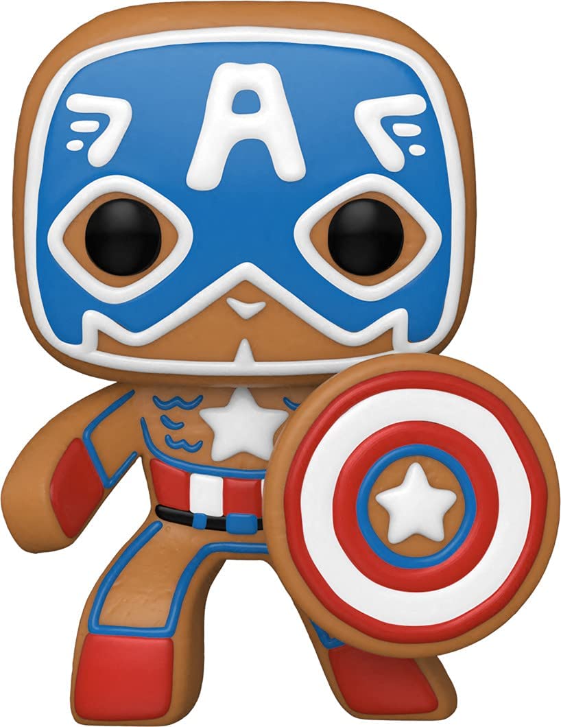 Funko Pop Marvel - Gingerbread Captain America #933 –