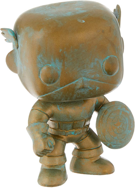 Funko Pop Marvel 80 Years - Captain America Bronze #497 - Special Edition (6566909935716)