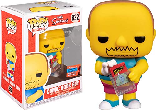 Funko Pop Television - The Simpsons - Comic Book Guy #832 - 2020 Fall Convention Limited Edition (6682568654948) (6891547295844)