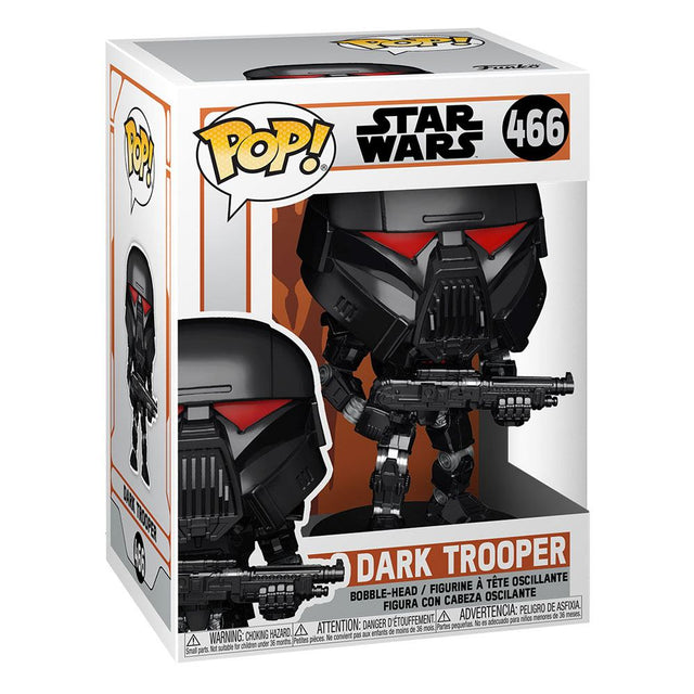 Funko Pop Star Wars - The Mandalorian - Dark Trooper #466 (6630016516196)