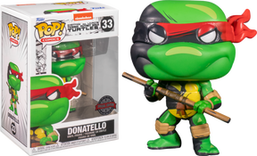 Funko Pop Comics - Teenage Mutant Ninja Turtles TMNT - Donatello #33 Special Edition (6840547704932)