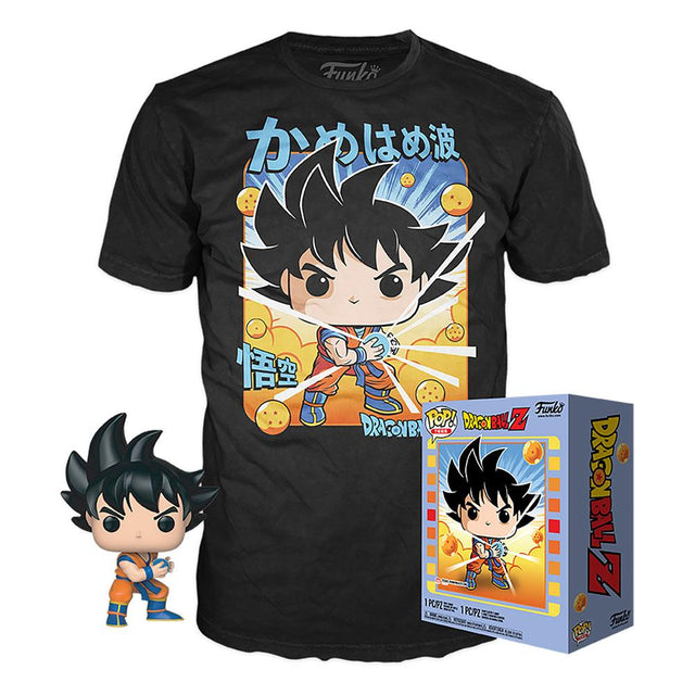 Funko Pop Tees - DragonBall Z - Goku - Pop and T-Shirt (6582820274276)