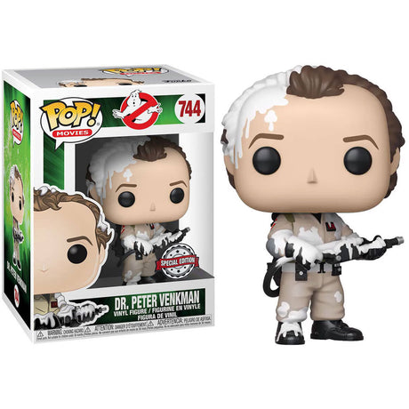 Funko Pop Movies - Ghostbusters - Dr. Peter Venkman Marshmallowed #744 - Special Edition (6555642724452)