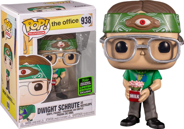 Funko Pop Television - The Office - Dwight Schrute as Recyclops #938 2020 Spring Convention Limited Edition Exclusive (6554024869988)