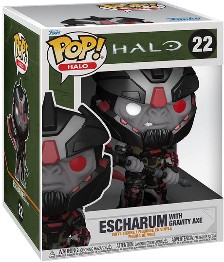 Funko Pop Halo - Halo Infinite- Escharum with Gravity Axe 6" inch #22 (6853107875940)