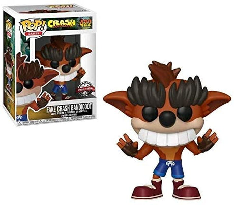 Funko Pop Games - Crash Bandicoot Fake Teeth Special Edition #422 (4655639003220)