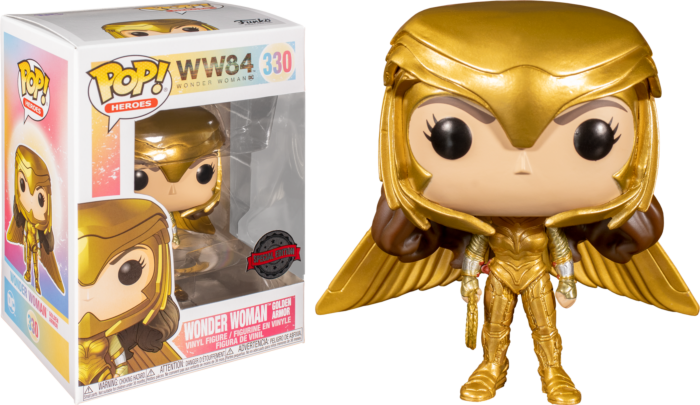 Funko Pop Heroes - WW84 - Wonder Woman Golden Armour #330 Special Edition (6827816190052)