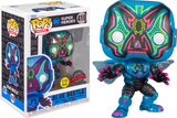 Funko Pop Heroes | DC Super Heroes | Blue Beetle | Special Edition GITD #410