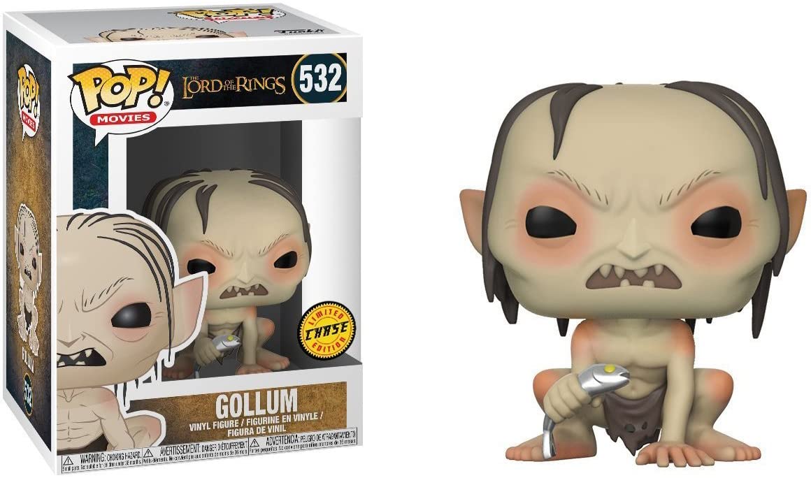 Funko Pop Movies - Lord of the Rings - Gollum #532 - Chase Limited Edition (6629941641316)